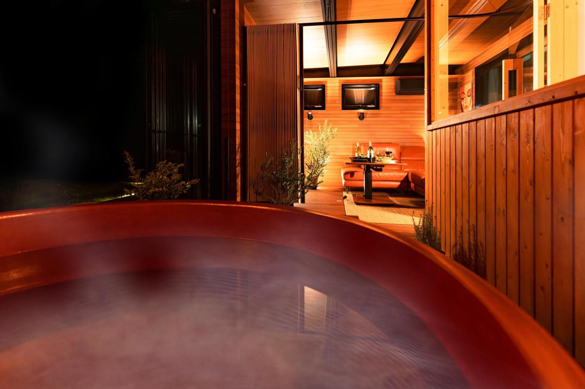 Fuji View And Spa Resort Tsumugi Kawaguchiko Fujikawaguchiko Extérieur photo