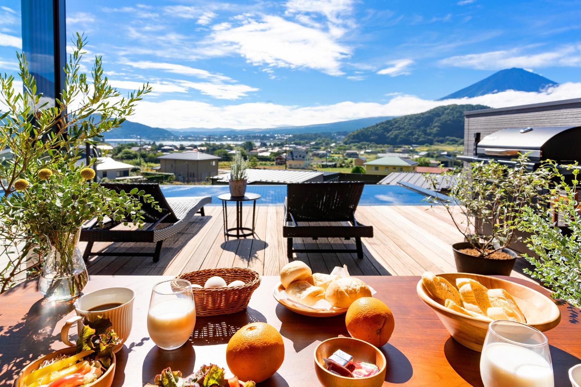 Fuji View And Spa Resort Tsumugi Kawaguchiko Fujikawaguchiko Extérieur photo