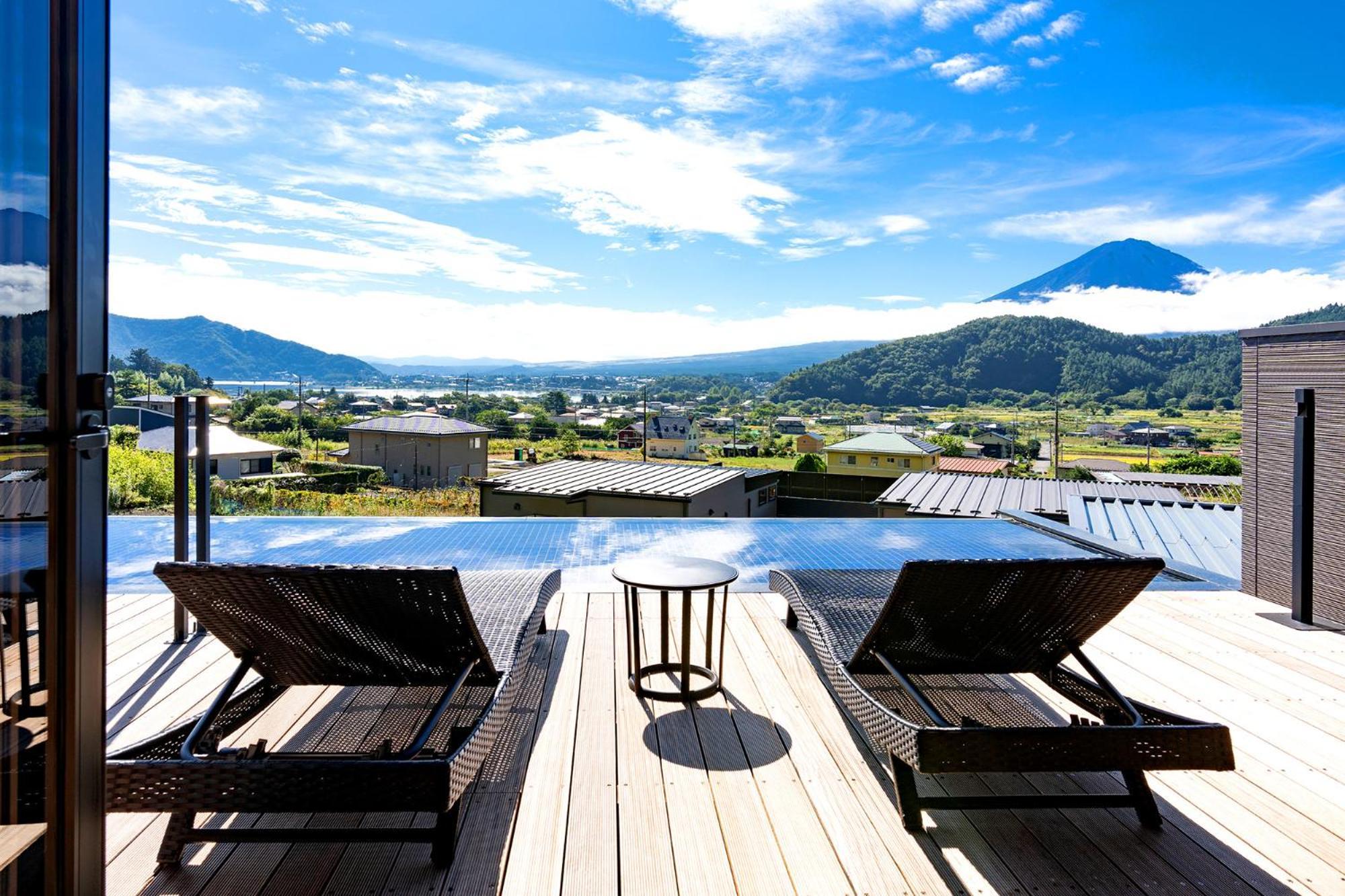 Fuji View And Spa Resort Tsumugi Kawaguchiko Fujikawaguchiko Extérieur photo