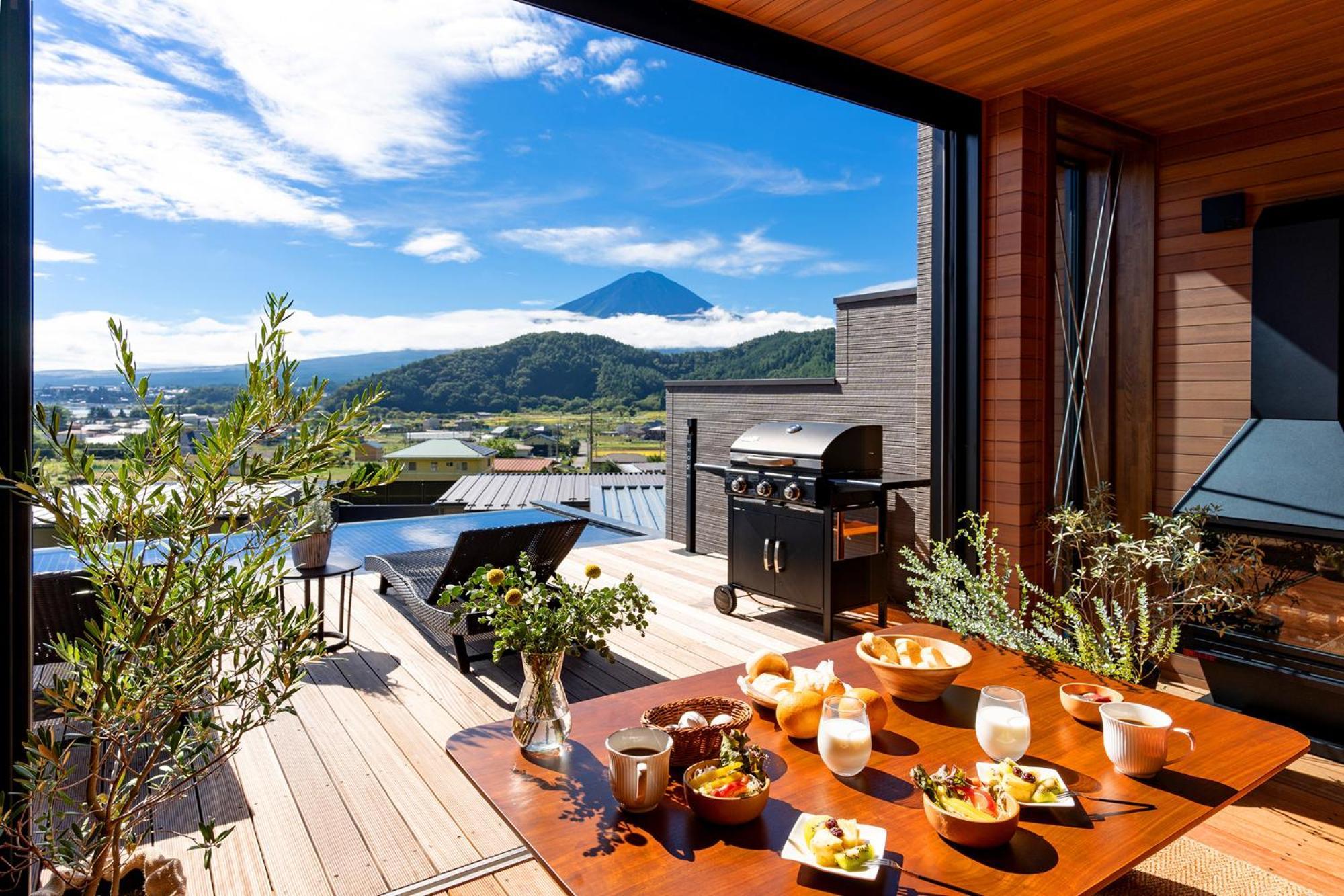 Fuji View And Spa Resort Tsumugi Kawaguchiko Fujikawaguchiko Extérieur photo