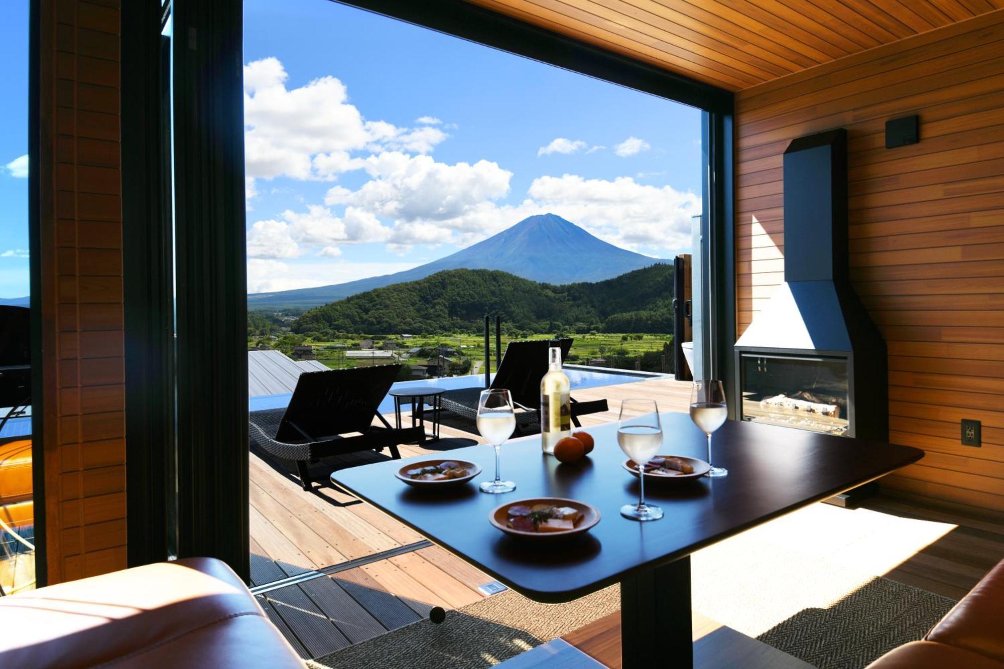 Fuji View And Spa Resort Tsumugi Kawaguchiko Fujikawaguchiko Extérieur photo